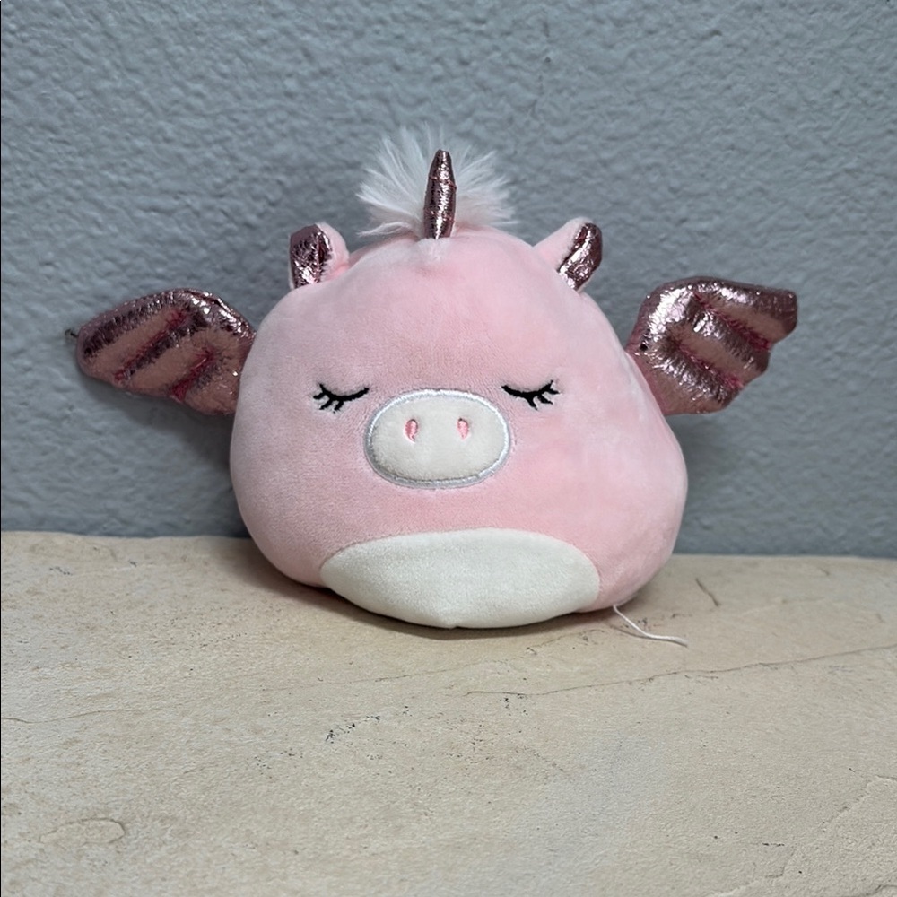 Squishmallows Pink Flying Pegasus  Stuffed Animal Flip-A-Mallow